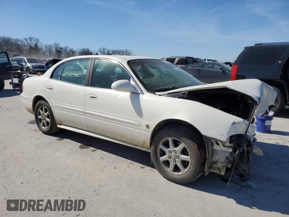 2004 Buick LeSabre Custom with VIN 1G4HP52K344145716, listed as a Copart auction lot 46160555 with Not Provided miles and Salvage Title. Bid and sale history available at carsss.com. Image 4.