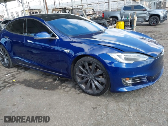2016 Tesla Model S 90D with VIN 5YJSA1E22GF154873, listed as a IAAI auction lot 41950274 with 82,649 mi miles and . Bid and sale history available at DreamBid. Image 1.