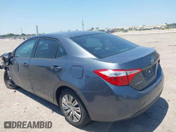 2015 Toyota Corolla L with VIN 2T1BURHEXFC449900, listed as a IAAI auction lot 42128227 with 127,479 mi miles and . Bid and sale history available at DreamBid. Image 3.