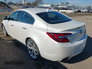2014 Buick Regal GS with VIN 2G4GT5GX9E9253302, listed as a IAAI auction lot 42012519 with 101,692 mi miles. Bid and sale history available at carsss.com. Image 3.