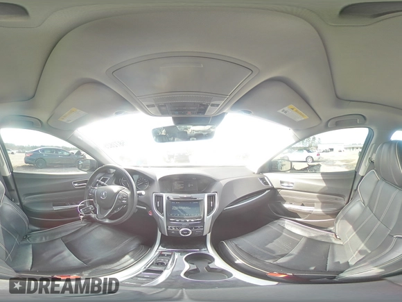 2018 Acura TLX Advance with VIN 19UUB3F72JA004095, listed as a Copart auction lot 45872825 with 101,214 mi miles and Salvage title. Bid and sale history available at DreamBid. Image 12.