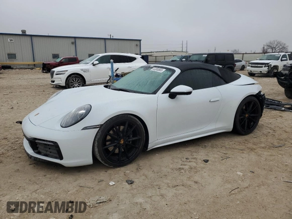2020 Porsche 911 Carrera S with VIN WP0CB2A99LS263435, listed as a Copart auction lot 44380665 with 10,423 mi miles and Salvage Title. Bid and sale history available at DreamBid. Image 1.