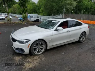 2019 BMW 4 Series 430i xDrive z VIN WBA4J3C53KBL08467, wystawiony jako Copart lot #59124425 z przebiegiem 72 801 mil mil oraz Szkoda całkowita • Salvage title. Historia ofert i sprzedaży dostępna na DreamBid. Obrazek 1.