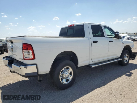 2023 Ram 2500 Tradesman with VIN 3C6UR5CL0PG503647, listed as a Copart auction lot 53709395 with 63,429 mi miles and Salvage title. Bid and sale history available at DreamBid. Image 3.
