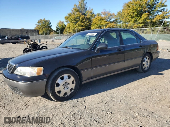 1998 Acura RL Special Edition with VIN JH4KA968XWC011617, listed as a Copart auction lot 76328934 with 0 mi miles and Salvage Title. Bid and sale history available at carsss.com. Image 1.