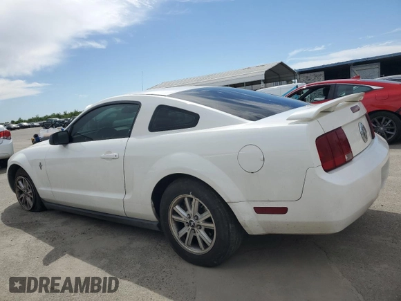 2006 Ford Mustang Standard with VIN 1ZVFT80N065256711, listed as a Copart auction lot 52821255 with 206,912 mi miles and Salvage Title. Bid and sale history available at carsss.com. Image 2.