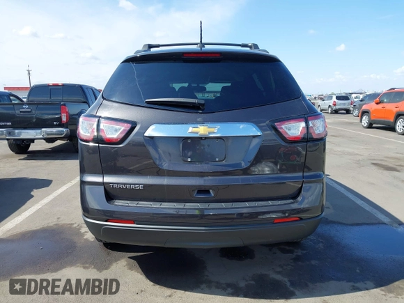 2017 Chevrolet Traverse LS with VIN 1GNKRFKD8HJ316342, listed as a IAAI auction lot 42194704 with 58,172 mi miles and . Bid and sale history available at DreamBid. Image 16.