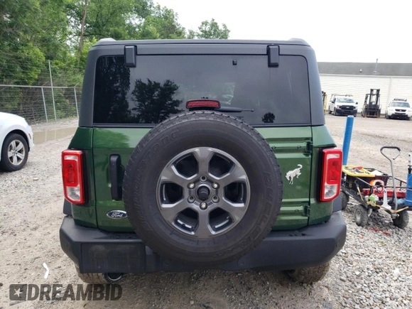 2024 Ford Bronco Big Bend with VIN 1FMDE7BH3RLB41134, listed as a Copart auction lot 61553545 with 3,024 mi miles and Salvage title. Bid and sale history available at DreamBid. Image 6.