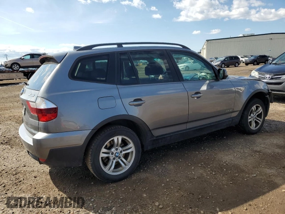 2010 BMW X3 xDrive30i with VIN WBXPC9C40AWJ39345, listed as a Copart auction lot 71678244 with 181,688 mi miles and Salvage Title. Bid and sale history available at carsss.com. Image 3.