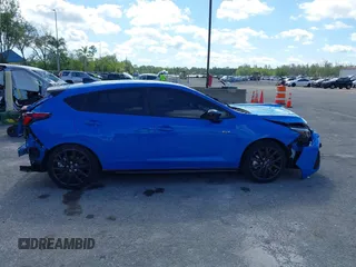 2025 Subaru Impreza RS with VIN JF1GUHJC5S8200800, listed as a IAAI auction lot 42265438 with 3,884 mi miles and . Bid and sale history available at DreamBid. Image 14.
