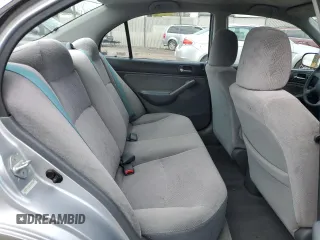 2002 Honda Civic LX with VIN 2HGES16532H577033, listed as a Copart auction lot 52639645 with 105,095 mi miles and Salvage Title. Bid and sale history available at DreamBid. Image 10.