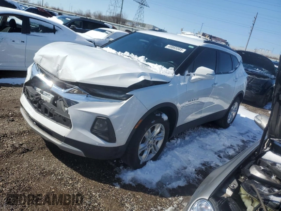 2020 Chevrolet Blazer LT with VIN 3GNKBCR44LS679446, listed as a Copart auction lot 49865585 with 73,912 mi miles and Salvage title. Bid and sale history available at DreamBid. Image 1.