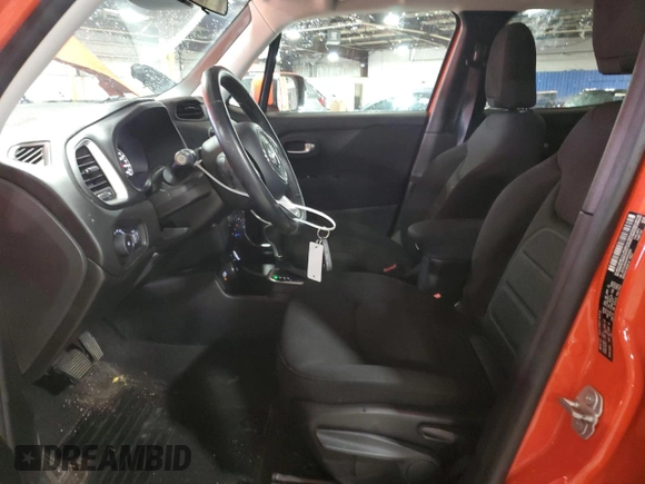2019 Jeep Renegade Latitude z VIN ZACNJBBB4KPK02492, wystawiony jako Copart lot #55523965 z przebiegiem 60 083 mil mil oraz Szkoda całkowita • Salvage title. Historia ofert i sprzedaży dostępna na DreamBid. Obrazek 7.