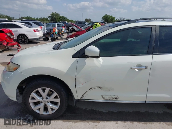 2011 Nissan Murano LE with VIN JN8AZ1MU8BW067074, listed as a IAAI auction lot 42161248 with 112,156 mi miles and . Bid and sale history available at carsss.com. Image 6.