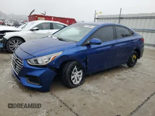 2019 Hyundai Accent SE with VIN 3KPC24A3XKE068114, listed as a Copart auction lot 45110065 with 112,756 mi miles and Salvage Title. Bid and sale history available at DreamBid. Image 1.