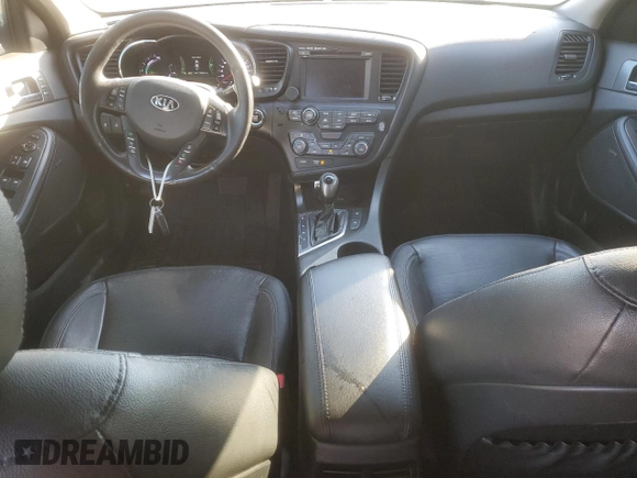 2013 Kia Optima Hybrid LX with VIN KNAGM4ADXD5043066, listed as a Copart auction lot 73050064 with 152,637 mi miles and Clean Title. Bid and sale history available at carsss.com. Image 8.