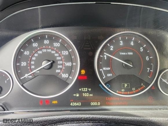 2020 BMW 4 Series 430i with VIN WBA4W3C07LFH12942, listed as a Copart auction lot 70234784 with 43,643 mi miles and Salvage Title. Bid and sale history available at carsss.com. Image 9.