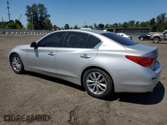 2017 Infiniti Q50 Sport with VIN JN1EV7AP1HM737727, listed as a Copart auction lot 66002305 with 116,982 mi miles and Clean title. Bid and sale history available at DreamBid. Image 2.