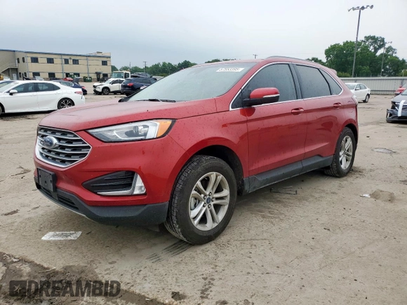 2020 Ford Edge SEL с VIN 2FMPK3J96LBA69376, выставлен на аукционе Copart как лот 57553395 с пробегом 69 468 миль миль и Списание • Salvage title. История ставок и продаж доступна на DreamBid. Изображение 1.