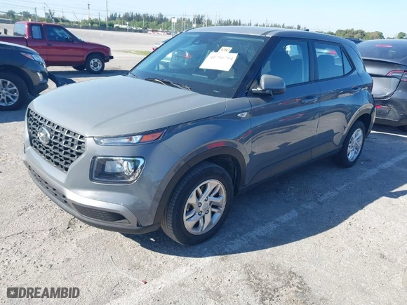 2021 Hyundai Venue SE with VIN KMHRB8A30MU102529, listed as a IAAI auction lot 41791794 with 53,919 mi miles. Bid and sale history available at carsss.com. Image 2.