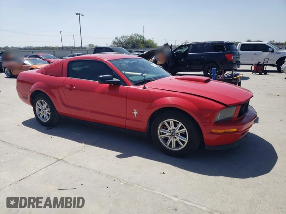 2008 Ford Mustang Deluxe with VIN 1ZVHT80N185145225, listed as a Copart auction lot 50381705 with 172,769 mi miles and Clean Title. Bid and sale history available at DreamBid. Image 4.