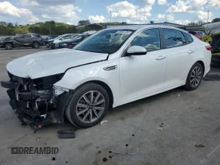 2019 Kia Optima LX with VIN 5XXGT4L34KG364927, listed as a Copart auction lot 69893124 with 114,978 mi miles and Salvage Title. Bid and sale history available at carsss.com. Image 1.