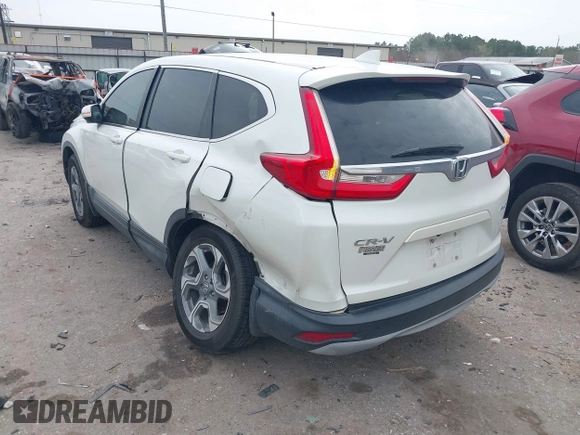 2017 Honda CR-V EX-L with VIN 2HKRW2H80HH640462, listed as a IAAI auction lot 41749162 with 85,098 mi miles. Bid and sale history available at carsss.com. Image 3.