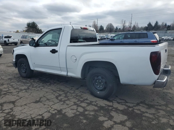 2006 GMC Canyon Work Truck with VIN 1GTCS146368275755, listed as a Copart auction lot 48718695 with 56,292 mi miles and Salvage Title. Bid and sale history available at carsss.com. Image 2.