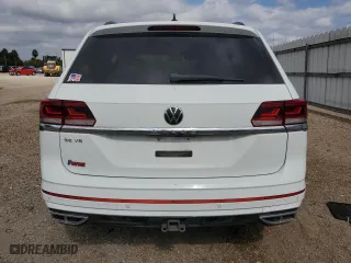 2021 Volkswagen Atlas 3.6L V6 SE w/Technology R-Line with VIN 1V2PR2CA8MC502858, listed as a Copart auction lot 79548774 with 0 mi miles and Salvage Title. Bid and sale history available at carsss.com. Image 6.