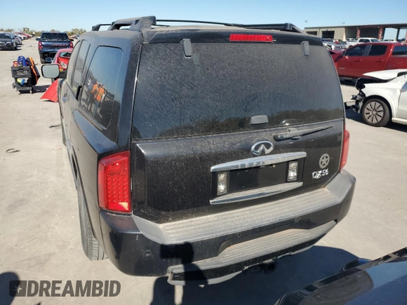 2004 Infiniti QX56 with VIN 5N3AA08A24N804309, listed as a Copart auction lot 81840644 with 169,764 mi miles and Clean Title. Bid and sale history available at carsss.com. Image 6.