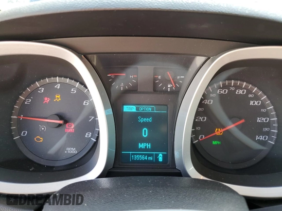 2017 Chevrolet Equinox LT with VIN 2GNALCEK9H6149816, listed as a Copart auction lot 50624095 with 135,564 mi miles and Salvage Title. Bid and sale history available at carsss.com. Image 9.