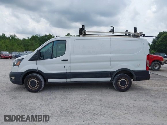 2020 Ford Transit Cargo with VIN 1FTBR1Y87LKA19622, listed as a IAAI auction lot 42479925 with 98,474 mi miles and . Bid and sale history available at DreamBid. Image 14.