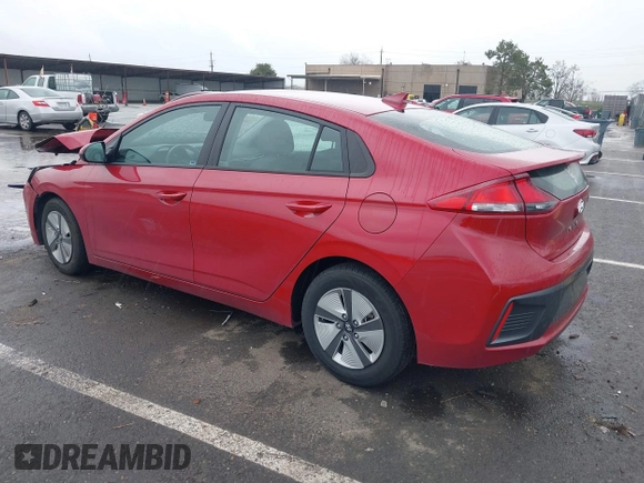 2022 Hyundai Ioniq Blue with VIN KMHC65LC7NU267999, listed as a IAAI auction lot 41583148 with 75,902 mi miles and . Bid and sale history available at DreamBid. Image 3.