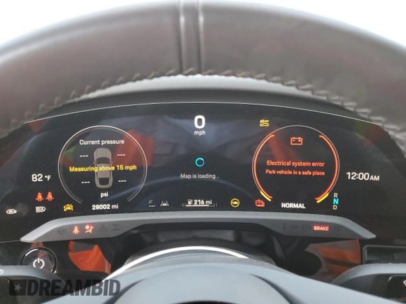 2022 Porsche Taycan z VIN WP0AA2Y19NSA15847, wystawiony jako Copart lot #54012535 z przebiegiem 28 002 mil mil oraz Szkoda całkowita • Salvage title. Historia ofert i sprzedaży dostępna na DreamBid. Obrazek 9.
