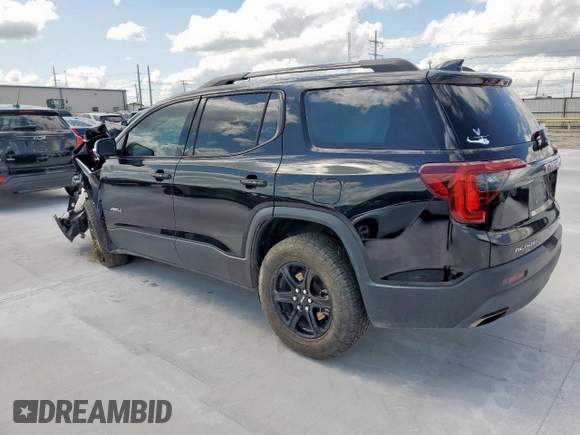 2020 GMC Acadia AT4 with VIN 1GKKNLLS6LZ184390, listed as a Copart auction lot 58044495 with Not provided miles and Salvage title. Bid and sale history available at DreamBid. Image 2.