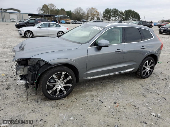 2021 Volvo XC60 Inscription with VIN YV4102DL6M1837207, listed as a Copart auction lot 71179462 with 10,583 mi miles. Bid and sale history available at carsss.com. Image 1.