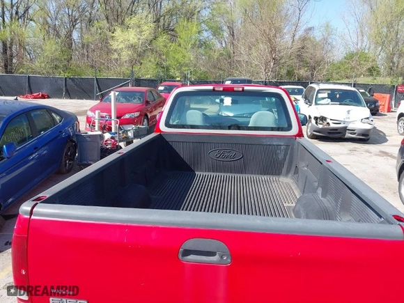 1997 Ford F-150 Standard with VIN 1FTDF17W7VKD46252, listed as a IAAI auction lot 41966149 with 151,061 mi miles. Bid and sale history available at carsss.com. Image 8.
