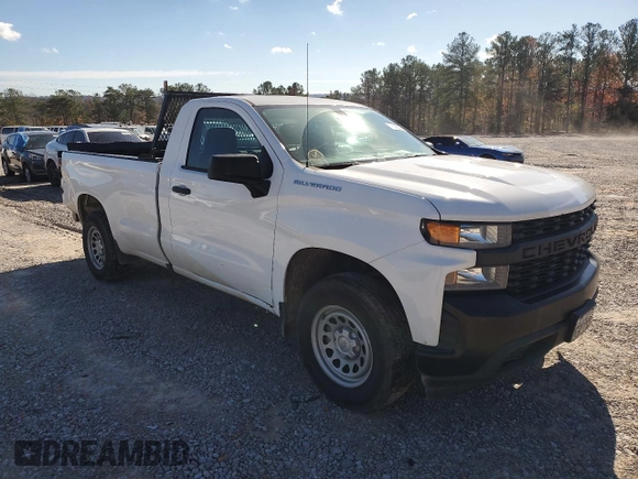 2021 Chevrolet Silverado 1500 Work Truck with VIN 3GCNWAEH7MG171743, listed as a Copart auction lot 80291414 with 46,718 mi miles and Clean Title. Bid and sale history available at carsss.com. Image 4.