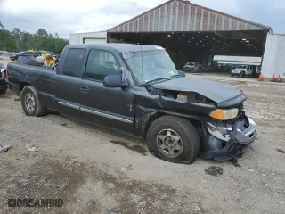 2003 GMC Sierra 1500 SLE with VIN 2GTEC19V731255237, listed as a Copart auction lot 53623545 with 0 mi miles and Salvage Title. Bid and sale history available at carsss.com. Image 4.