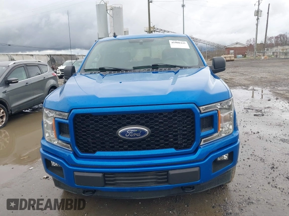 2020 Ford F-150 XL with VIN 1FTEW1E55LFC29385, listed as a IAAI auction lot 41908449 with 55,211 mi miles. Bid and sale history available at carsss.com. Image 12.
