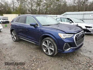 2021 Audi Q3 S line Premium Plus with VIN WA1EECF38M1001871, listed as a Copart auction lot 39747293 with 29,219 mi miles. Bid and sale history available at carsss.com. Image 4.