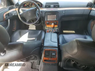 2006 Mercedes-Benz S 320/430/500 with VIN WDBNG70J26A479736, listed as a Copart auction lot 55303805 with 134,918 mi miles and Clean Title. Bid and sale history available at DreamBid. Image 8.