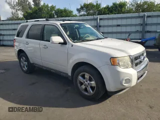2012 Ford Escape Limited with VIN 1FMCU9EG3CKA34353, listed as a Copart auction lot 60621375 with 199,984 mi miles and Salvage title. Bid and sale history available at DreamBid. Image 4.