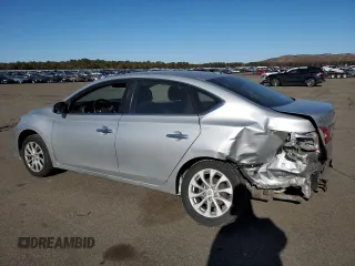 2019 Nissan Sentra SV with VIN 3N1AB7AP7KY447956, listed as a Copart auction lot 43053565 with 128,135 mi miles and Non Repairable. Bid and sale history available at DreamBid. Image 2.