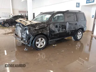 2011 Honda Pilot EX with VIN 5FNYF3H48BB055911, listed as a IAAI auction lot 41364335 with 165,445 mi miles and . Bid and sale history available at carsss.com. Image 2.