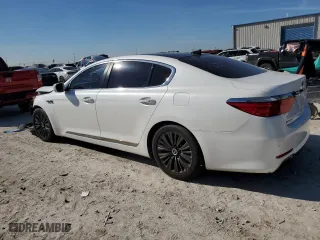 2016 Kia K900 Premium with VIN KNALT4D36G6031354, listed as a Copart auction lot 79992234 with 146,192 mi miles and Salvage Title. Bid and sale history available at carsss.com. Image 2.