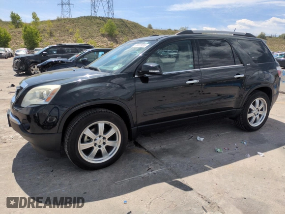 2010 GMC Acadia SLT2 with VIN 1GKLVNED1AJ249995, listed as a Copart auction lot 58370935 with Not provided miles and Salvage title. Bid and sale history available at DreamBid. Image 1.