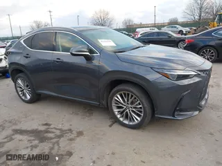 2023 Lexus NX with VIN 2T2HGCEZ2PC024481, listed as a IAAI auction lot 41203195 with 1 mi miles. Bid and sale history available at carsss.com. Image 1.