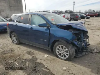2021 Chevrolet Equinox LT z VIN 2GNAXUEV0M6128237, wystawiony jako Copart lot #42241435 z przebiegiem Nie podano mil oraz Szkoda całkowita • Salvage title. Historia ofert i sprzedaży dostępna na DreamBid. Obrazek 4.