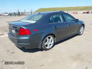 2004 Acura TL with VIN 19UUA66204A049064, listed as a IAAI auction lot 42068252 with 193,438 mi miles. Bid and sale history available at carsss.com. Image 4.